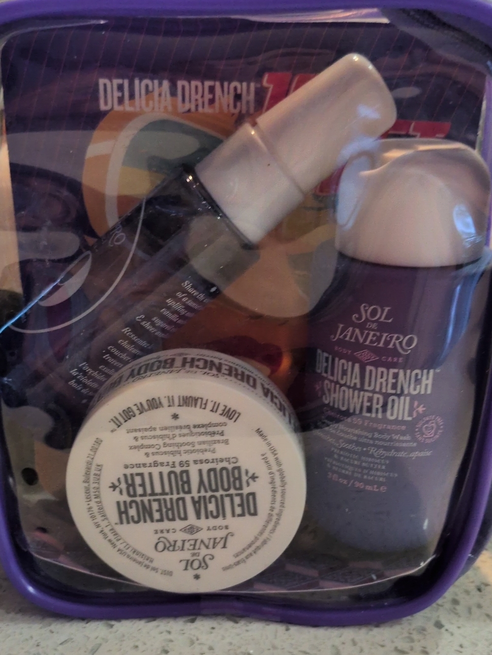 Sol de Janeiro Delicia Drench Body Butter& Shower Oil 59 Fragrance Mist New